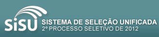 Informaes sobre o SISU - 2012-2